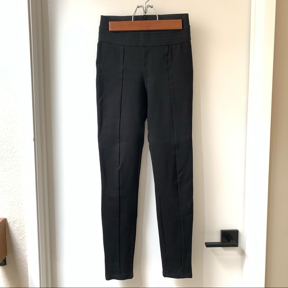ZARA High-Rise Elastic-Waist Leggings
